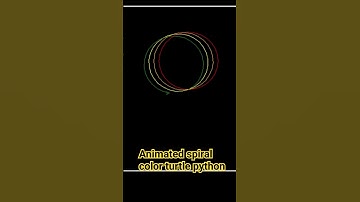 Dynamic Spiral Animation: Python Turtle