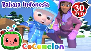 Belajar Bermain Ski🏂 | CoComelon Bahasa Indonesia - Lagu Anak Anak | Nursery Rhymes