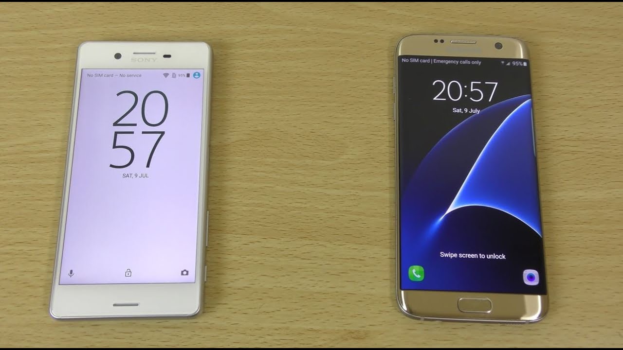 Sony Xperia X Performance und Samsung Galaxy S7 Edge - Geschwindigkeits und Kameratest!