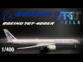 PREMIUM UNBOXING! Boeing 767-400ER by Patriot Models Review