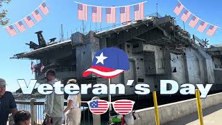 USS MIDWAY Veteran’s Day Celebration