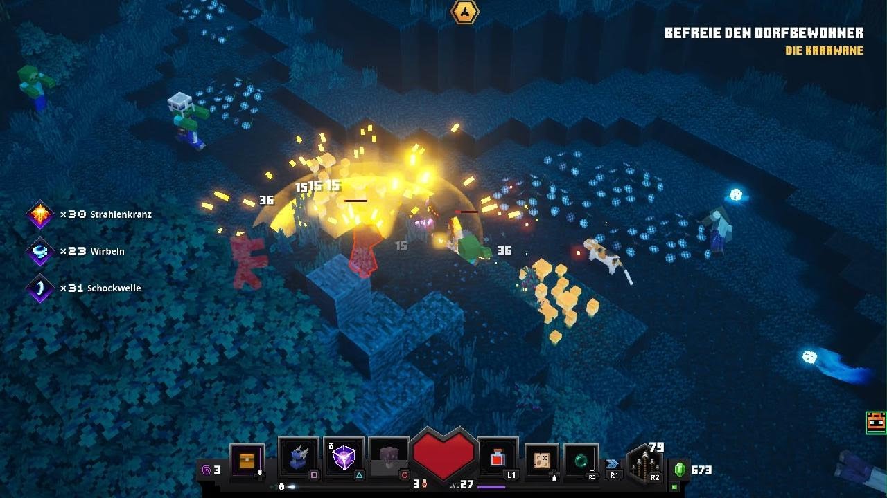 Minecraft Dungeons: Creeper-Wald: Geheimmission: Gruselige Gruft freischalten