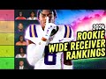 Top 40 rookie wide receivers post nfl draft  2024 dynasty fantasy football