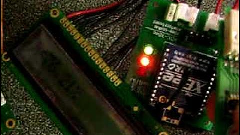 Transfer sensor data  via ZigBee