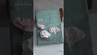 clay knife flower Rose?클레이 나이프 플라워 장미만들기 claycream knifeflower sculpturepainting  clayart