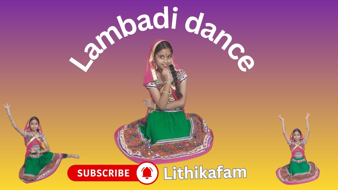 Graceful Lambadi Dance | Banjara Folk Dance by Lithika
