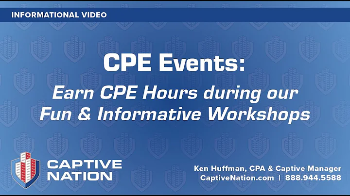 CPE Workshops Online & In Person: Ken Huffman, CPA