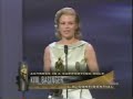 Kim Basinger winning Best Supporting Actress for L.A. Confidential