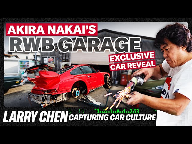 Mastermind Behind RWB Wide Body Tuning Empire: Akira Nakai | Larry Chen Capturing Car Culture -Ep .6 class=