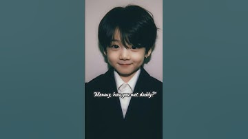 Army Y/n(Poor Jungkook version) pov when your child ask how you met him #bts #ff #imagine #jungkook