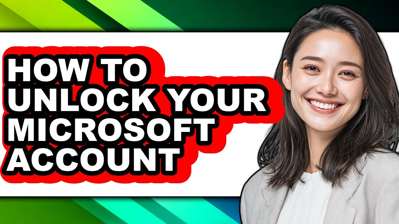 How to Unlock Your Microsoft Account (updated) - YouTube