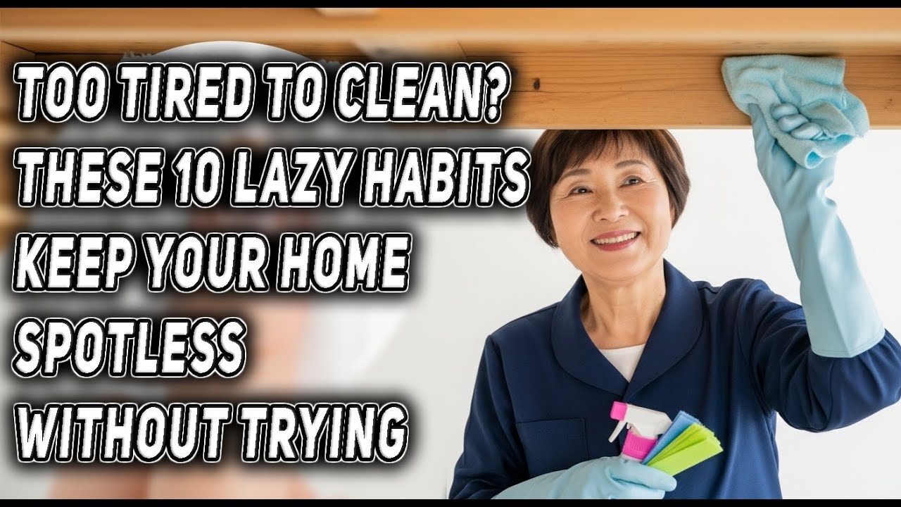 Устали убираться? Эти 10 ленивых привычек помогут сохранить ваш дом чистым, не прилагая усилий.