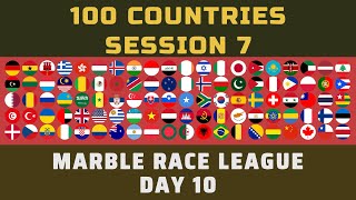 100 Countries Elimination Marble Race League   Session 7   Day 10 of 10