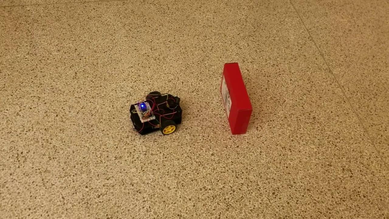Obstacle Avoiding Robot - YouTube