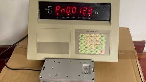 Calibration weighing indicator Yaohua XK3190-D10 (D10q)