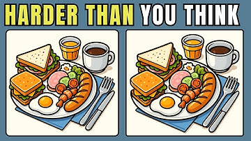 Can You Spot the 3 Differences? | Fun Visual Puzzle Game (Bit Tricky)