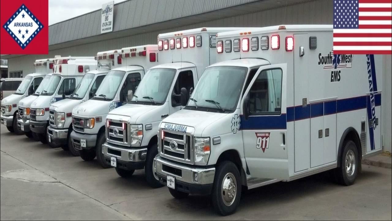 suono sirena Arkansas Ambulanza USA Stati Uniti D'America YouTube
