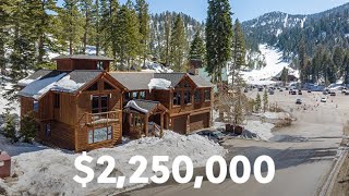 Explore this $2,250,000 home steps from Heavenly ski resort | Cinematic Real Estate Video