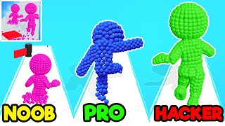 Pixel Run 3D - Sandman Game  All lvls #1 (IOS/Android) screenshot 2
