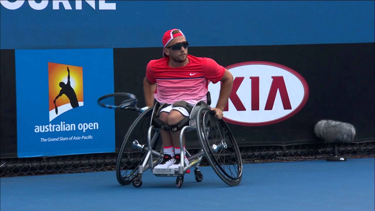 Quad Wheelchair Singles Championship Australian Open 2016 Alcott vs