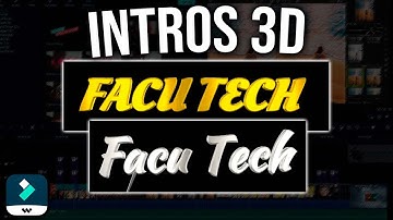INTROS 3D PERSONALIZADAS | Cómo hacer TEXTO y ANIMACIÓN 3D en Filmora✅