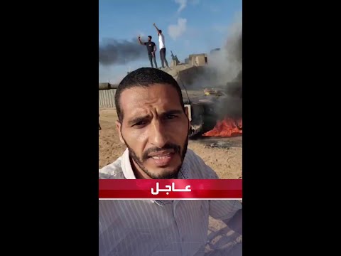 صحفي فلسطيني يرصد تفجير آليات عسكرية والاستيلاء عليها قري حدود غزة