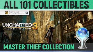 Uncharted 3: Drake's Deception Remastered  All Treasure Collectibles & Strange Relic  Trophy Guide