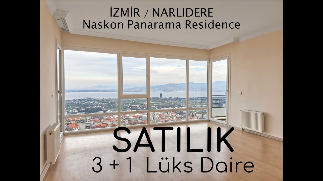 NARLIDERE NASKON PANARAMA REZİDANSTA 3+1 SATILIK DAİRE