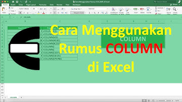Cara Menggunakan Rumus COLUMN di Excel - Compute Expert