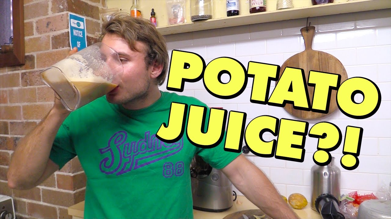 MAKING POTATO JUICE — New Juicer, First Attempt, & Potato Juice