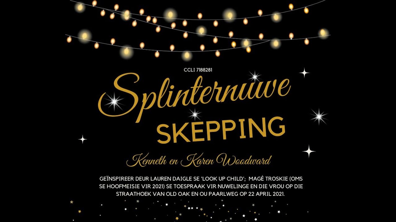 Splinternuwe Skepping