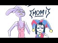 JAX x POMNI KIDS!! 👶💕 The Amazing Digital Circus Comic Dub #funnybunny