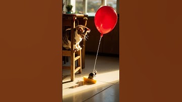 Shocking! 😱😱The newest balloon trap – Let’s go! やばすぎ！😱😱最新の風船トラップ、いっくよ〜！ #shorts #tabbycat #trap