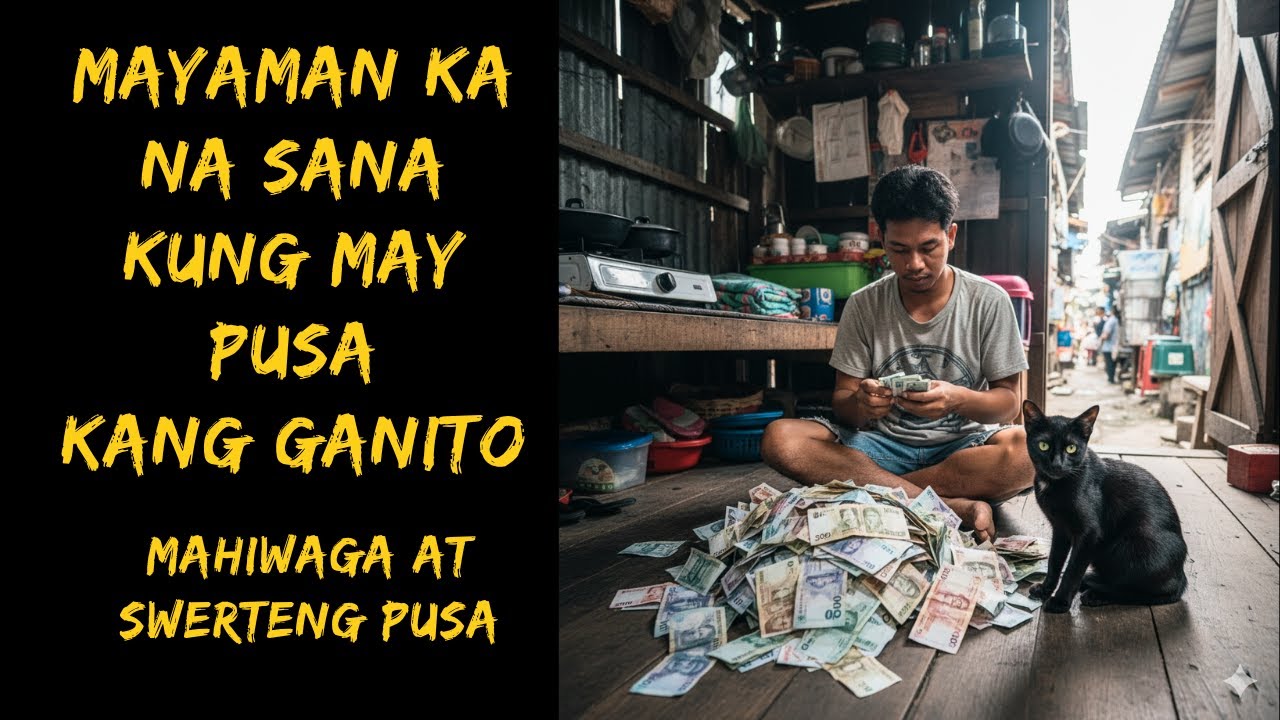 MAYAMAN ka na sana kung may Pusa kang Ganito | Mahiwaga at Swerteng Pusa