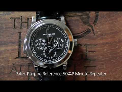 Patek Philippe Reference 5074P minute repeater