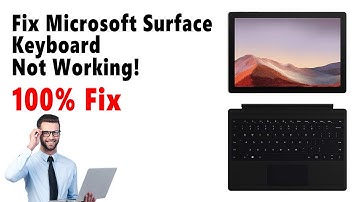 How to Fix Microsoft Surface Go Keyboard Not Working After Windows Installation