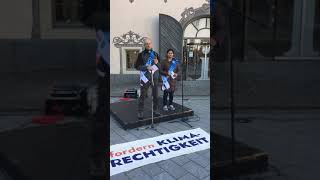 Scientists for Future bei der FFF-Demo in Ravenburg am 7.2.2020