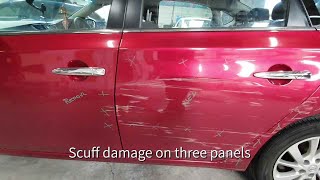 NISSAN PULSAR   NAH COLOR MATCHING FORMULA (DeBeer) | 니싼 펄사 컬러코드 NAH 도색 과정 #8