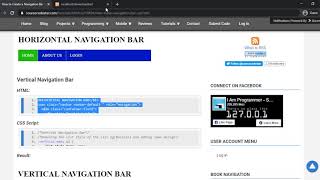 How to Create a Navigation Bar in HTML/CSS