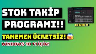 EN iyi Ücretsiz Stok Takip Programı (Windows 10, Windows 11 için) screenshot 1
