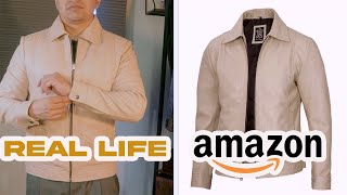 Does Amazon Sell REAL or FAUX Leather Jackets? - Decrum Leather Jacket Review