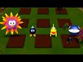 Mario Party 9 MiniGames - Step It Up - Urchin vs Bob omb vs Mecha Koopa vs Chain Chomp (Master CPU)