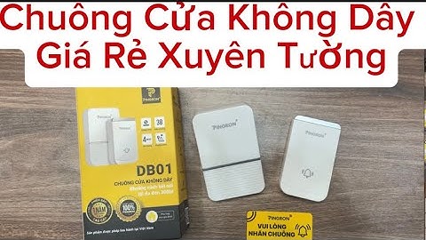 Chuông Cửa Không Dây PINGRON Hàng Chính Hãng BH 1 Năm