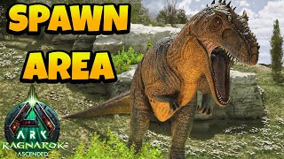 How to Find Giganotosaurus in ARK Ascended - Ragnarok Map