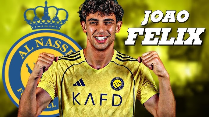 جواو فيليكس بقميص النصر السعودي