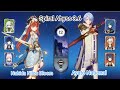 C0 Nahida Nilou Bloom &amp; C0 Ayato National - Spiral Abyss 3.6 - Floor 12 9 stars | Genshin Impact