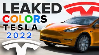 New Tesla Colors Leaked At Giga Shanghai
