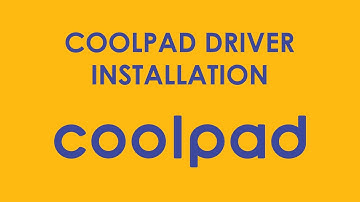 How to install Coolpad Driver
