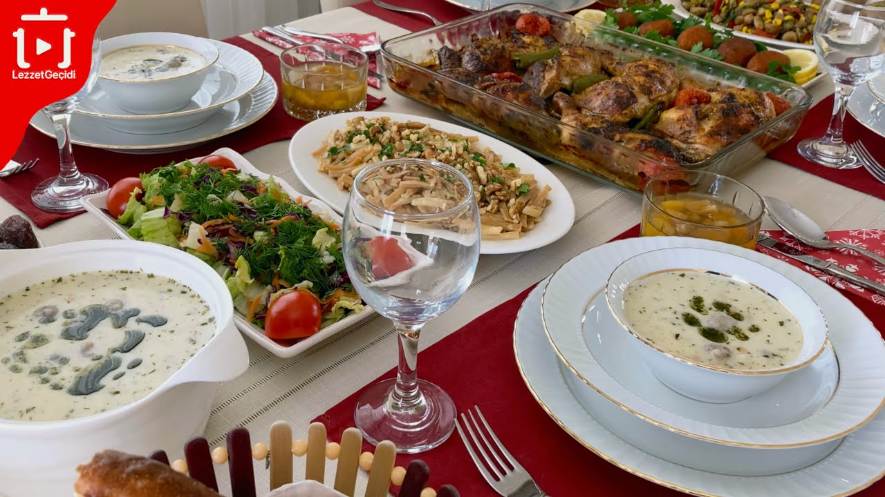 İftar Menüsü 6 Çeşit Yemek Tarifi – Çorba, Zeytinyağlı, Ana Yemek, Pilav, Tatlı – Lezzet Geçidi İftar Menüsü 6 Çeşit Yemek Tarifi – Çorba, Zeytinyağlı, Ana Yemek, Pilav, Tatlı – Lezzet Geçidi