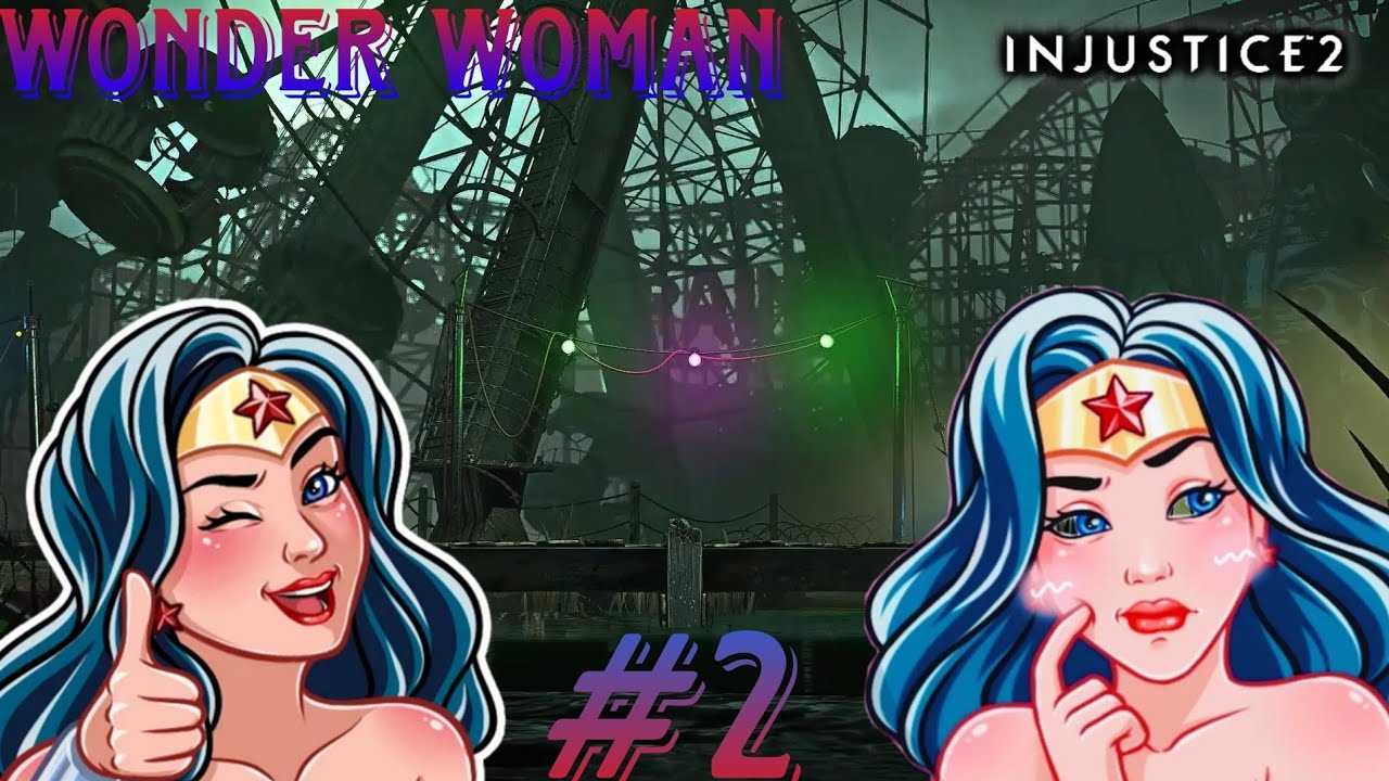 J'ai affronté Un joueur fair-play 👏😄wonder woman Injustice 2